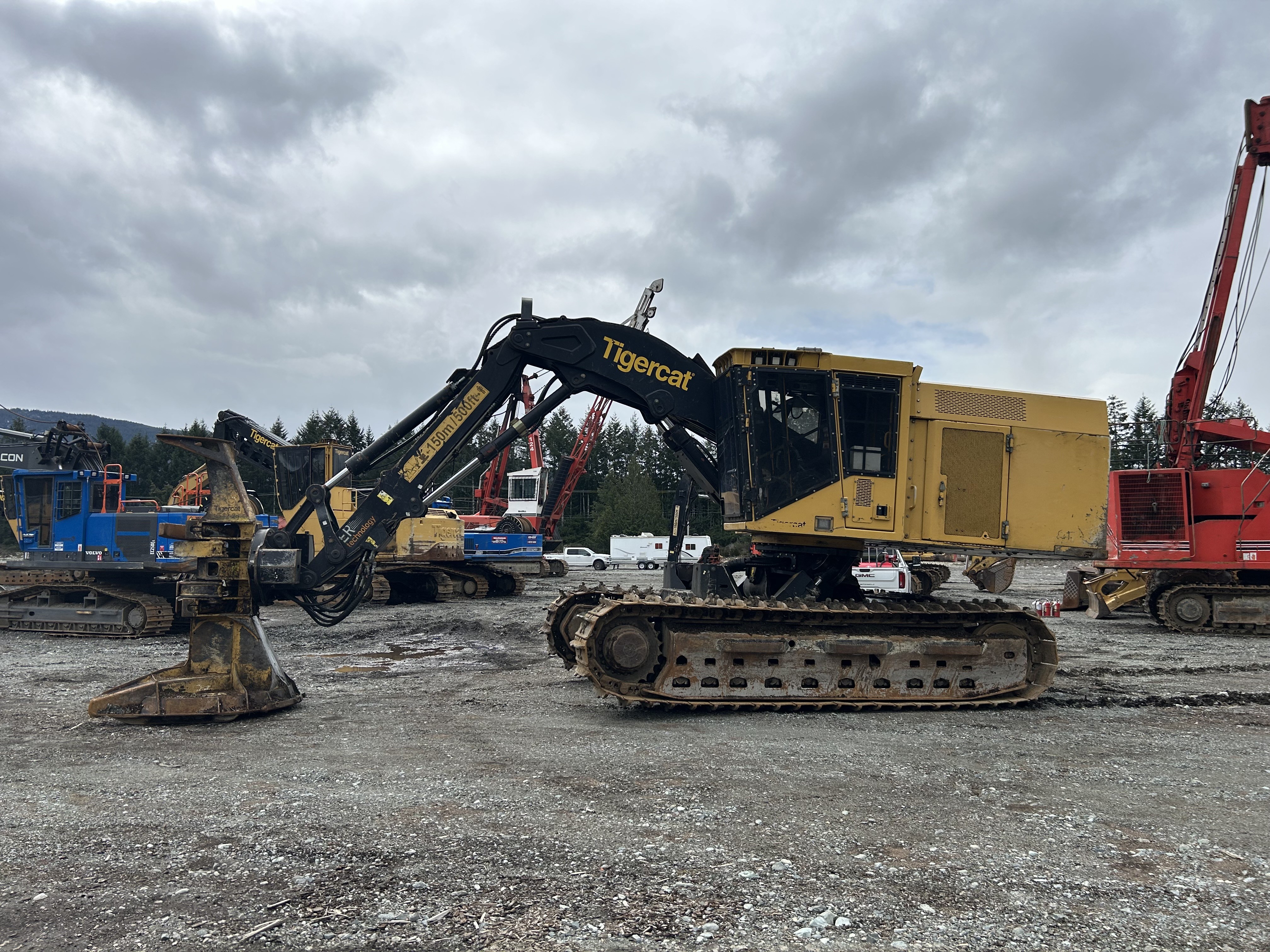 2018 Tigercat LX870D Feller Buncher