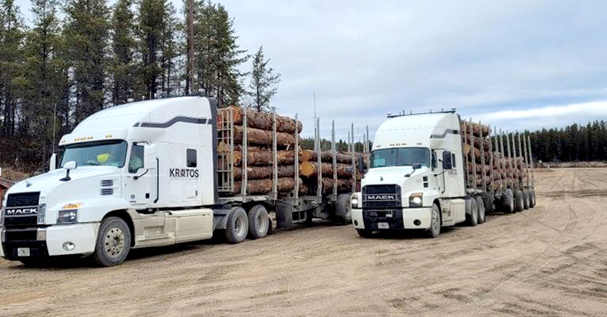 Automated Leader-Follower Platooning On Forest Roads Test A Success