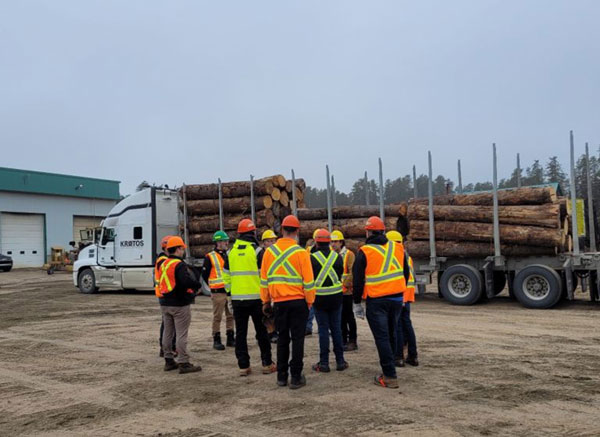 Automated Leader-Follower Platooning On Forest Roads Test A Success