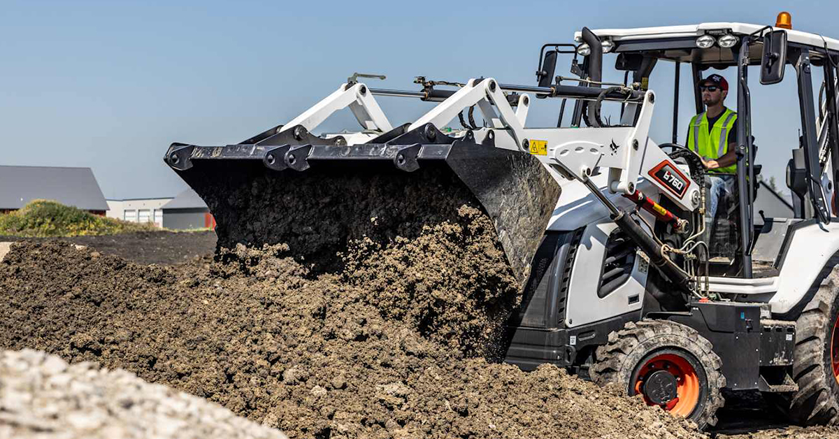 Bobcat Debuts B760 Backhoe Loader