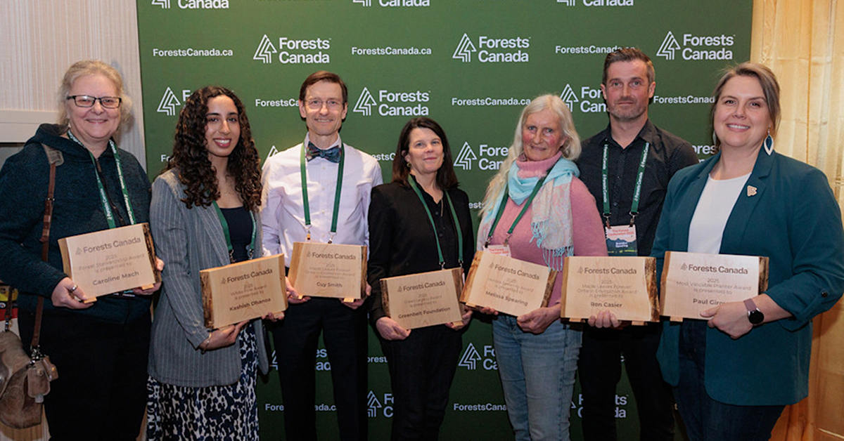 Forests Canada Announces Award Winners Making a Difference in Forest Conservation and Education