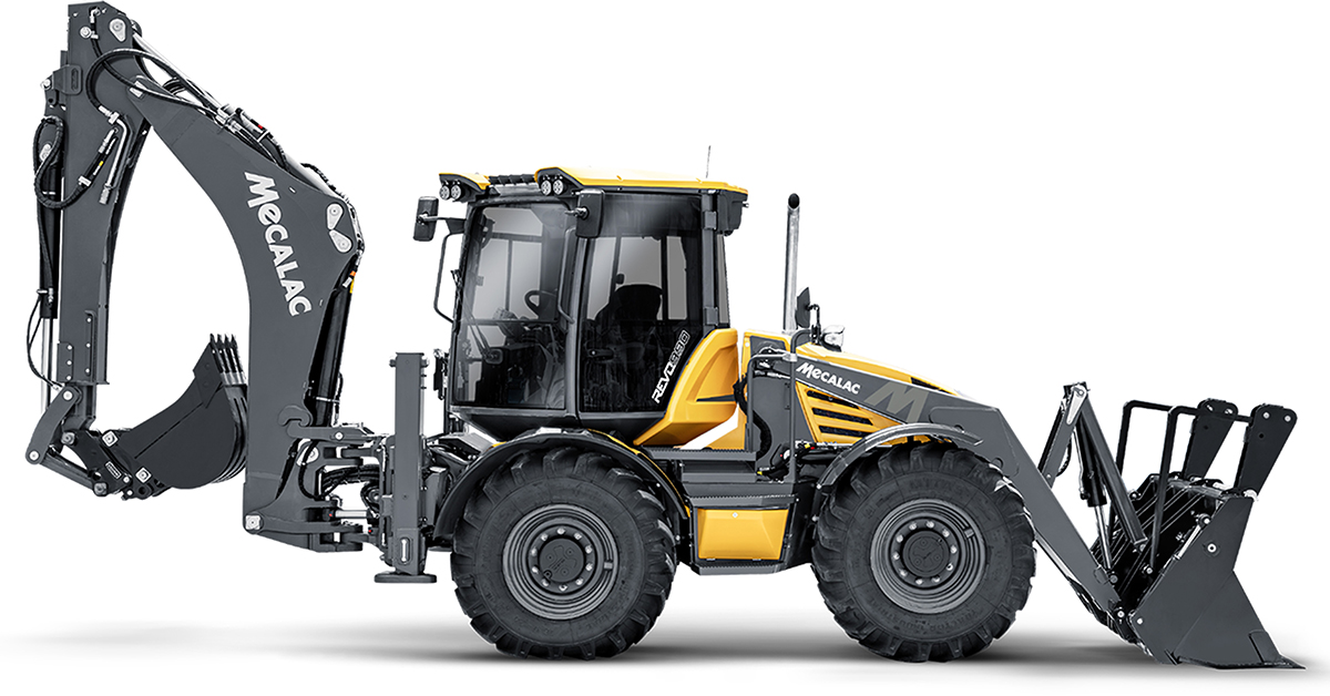 Mecalac Unveils The Revo990 Backhoe Loader