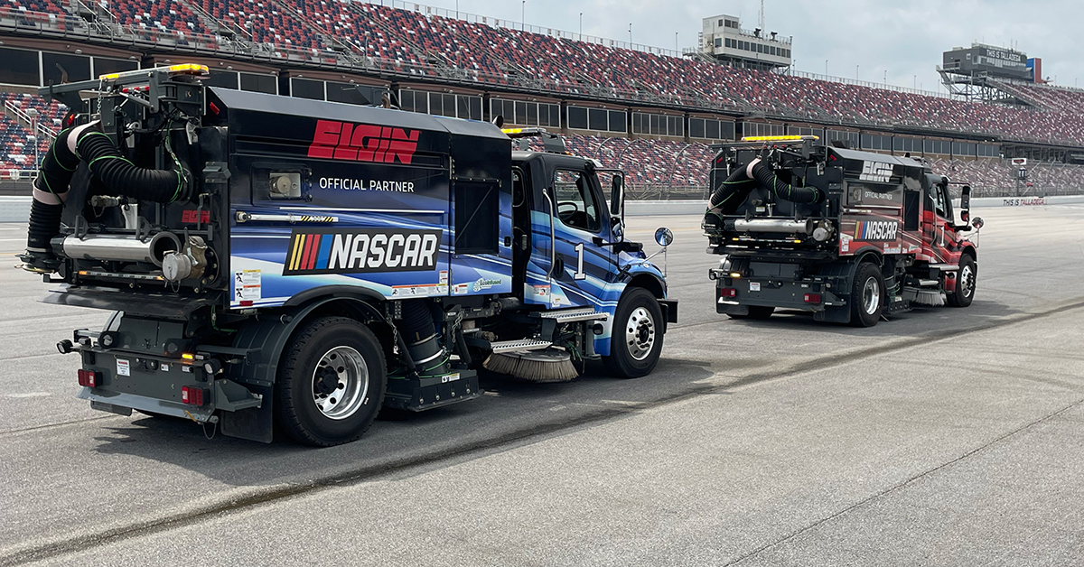 NASCAR Depends On Elgin Sweeper