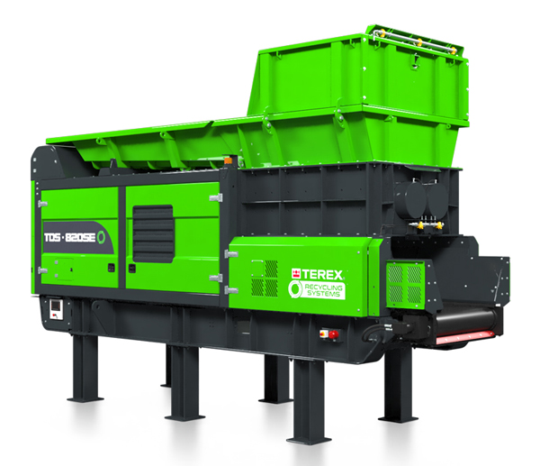 Terex Recycling Systems Launches TDS-820SE Low Speed Shredder