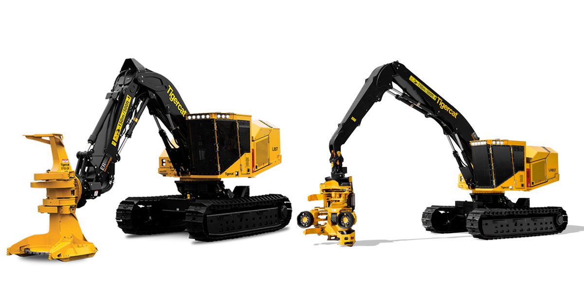 Tigercat Launches New Steep Slope Carriers