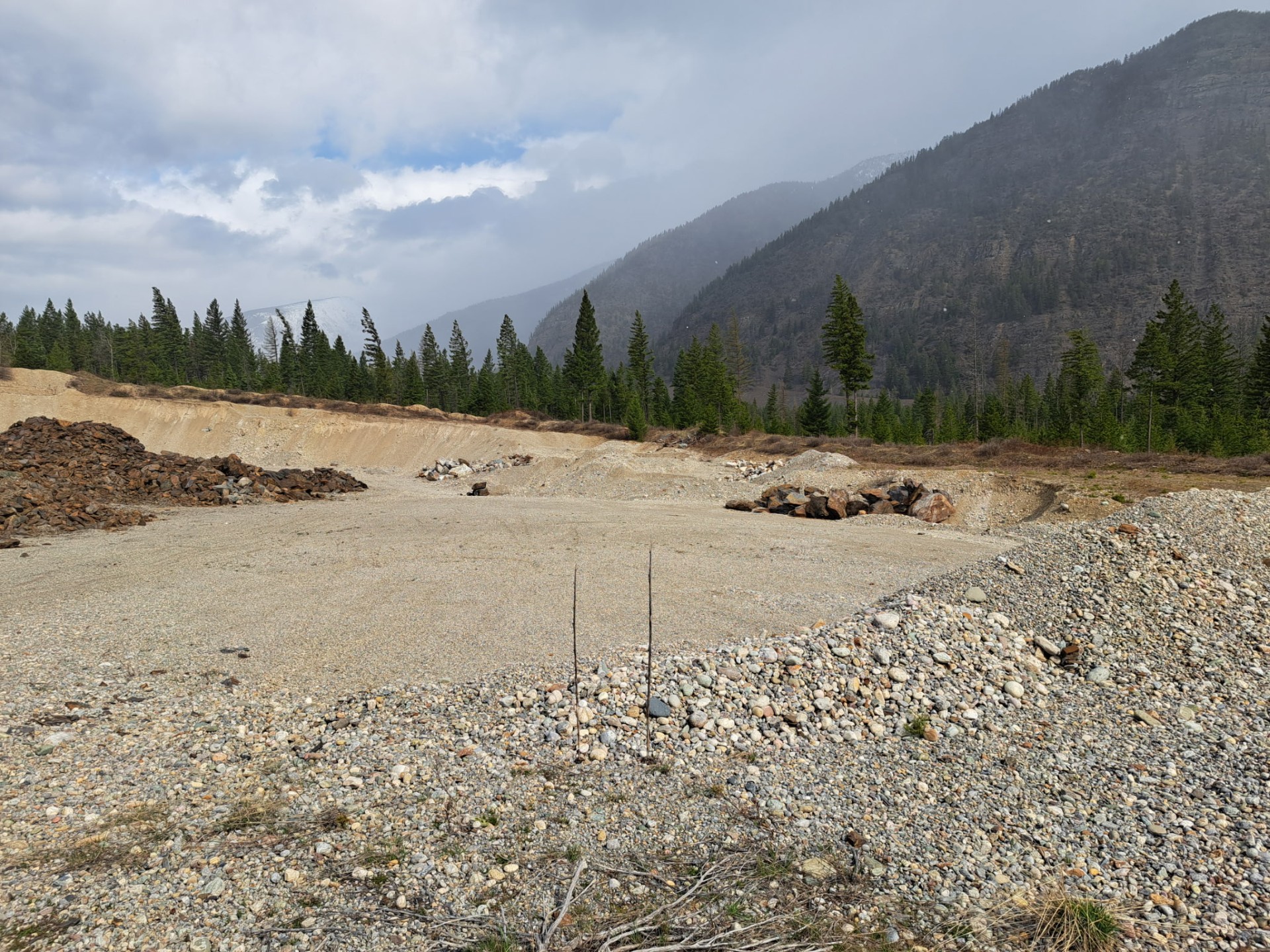 Aggregate pits for sale in British Columbia.