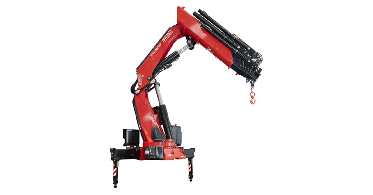Fassi Introduces New F705R.2-HXP-TECHNO Crane