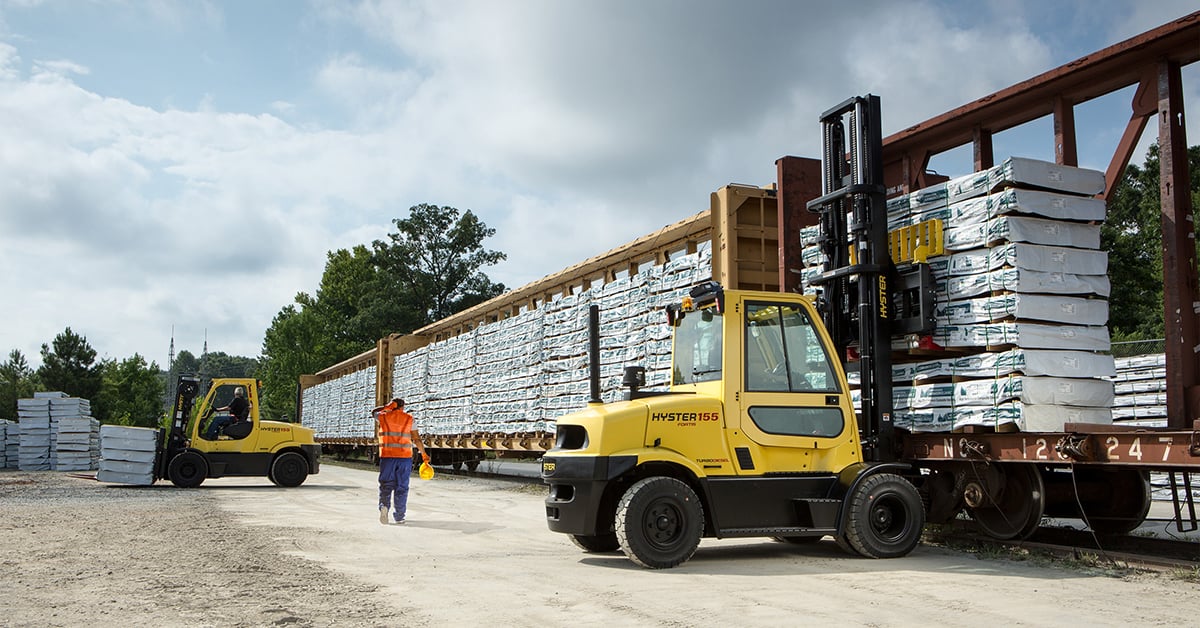 Hyster Adds Pedestrian Awareness Camera