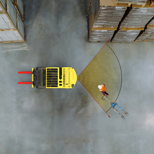 Hyster Adds Pedestrian Awareness Camera
