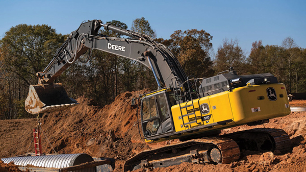 John Deere Launches New 510 P-Tier Excavator