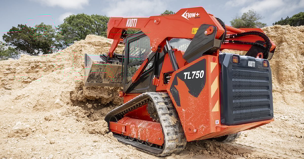 KIOTI Introduces Flow+ System For Compact Loaders