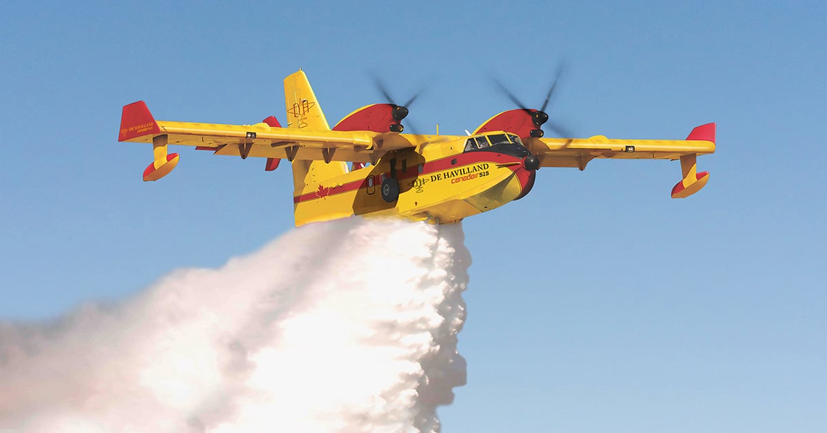 Manitoba Invests In Three New Waterbombers
