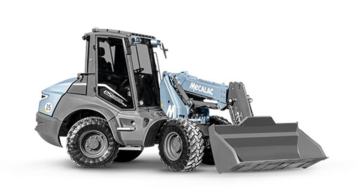 Mecalac Launches es900tele Electric Telescopic Swing Loader