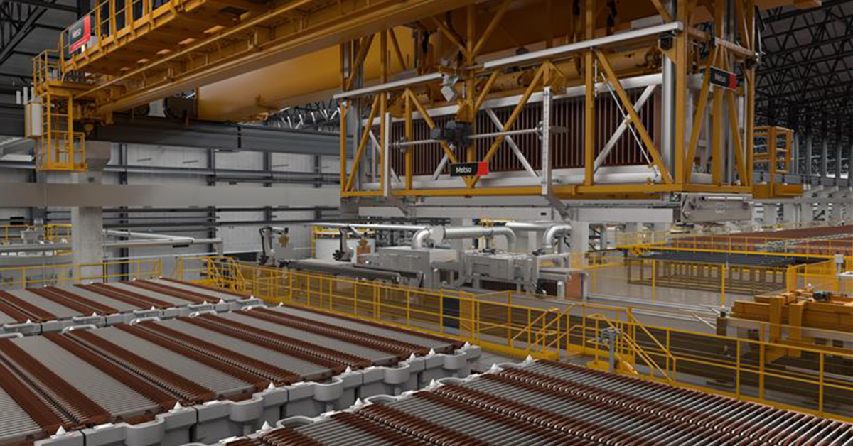 Metso Introduces Enhanced Copper Electrorefining Technology
