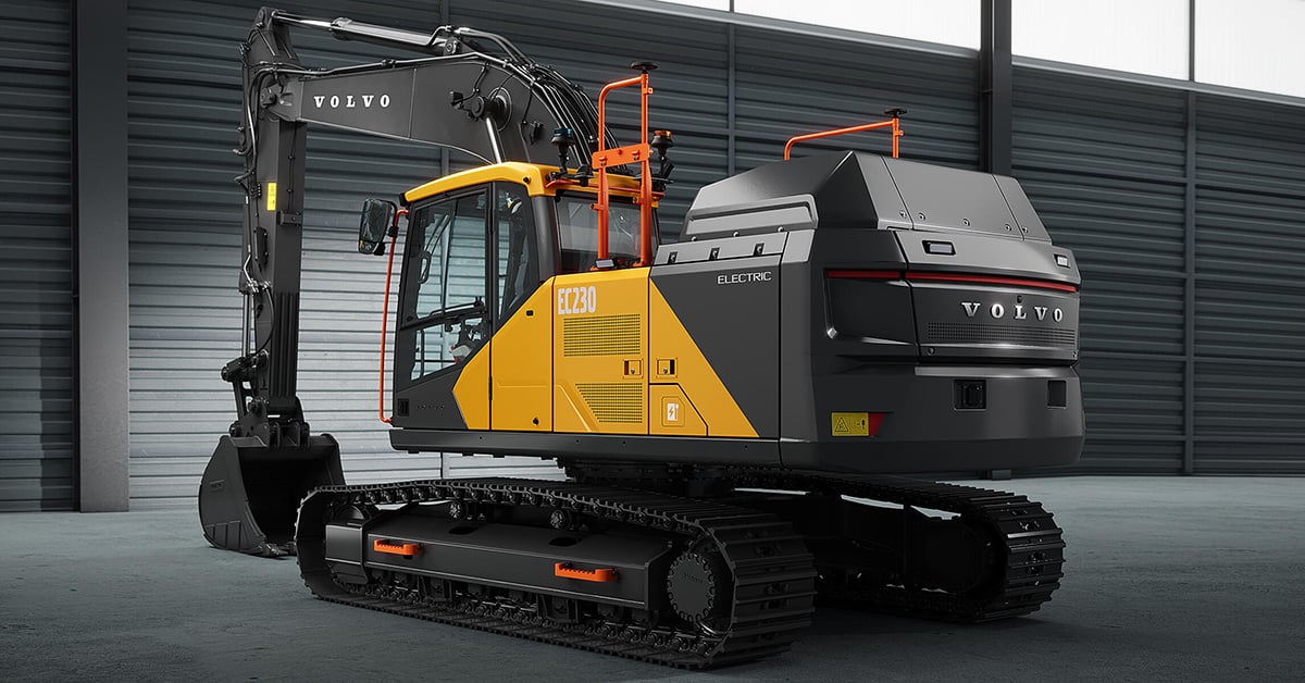 Volvo CE Debuts Two Mid-Size Electric Machines