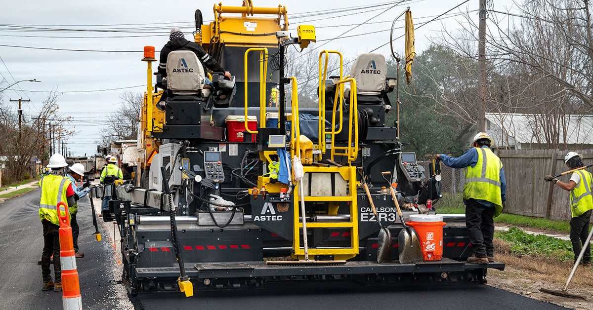 Astec Introduces New EZR3 Screed