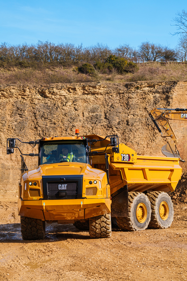 Cat Introduces Smarter Articulated Trucks