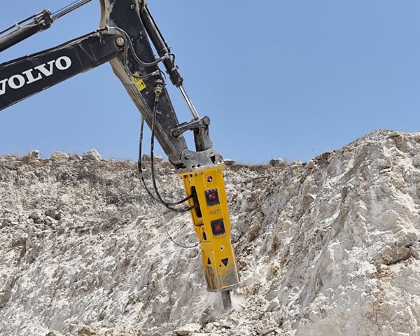 Indeco HP 7000 Successfully Tackles Tough Quarry Challenges