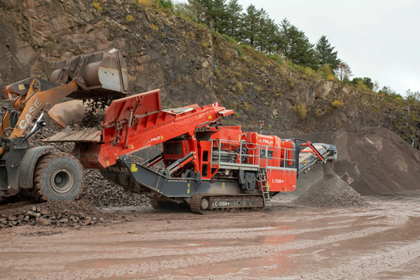 Finlay Introduces C-1550+ Tracked Cone Crusher