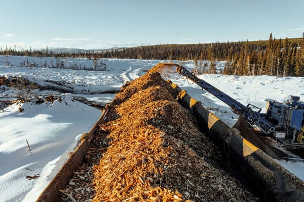 Low-Value Wood Waste Generates Benefits For Fort St. James