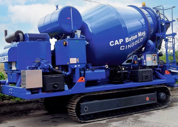 Mecbo America Launches Beton Cap Concrete Mixer-Pump