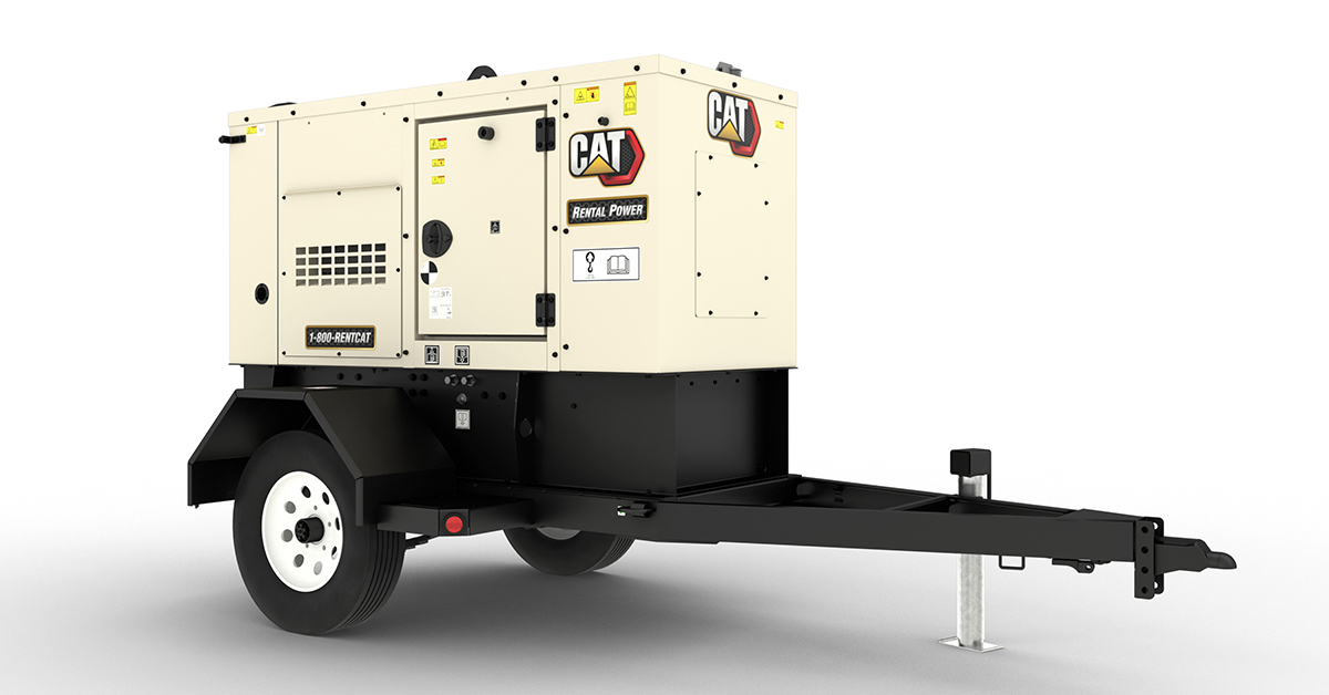 Caterpillar Adds 20 kVA Mobile Genset