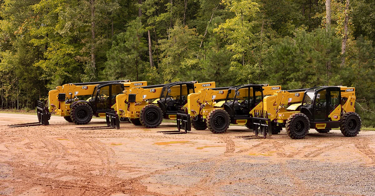 Caterpillar Launches New Telehandlers