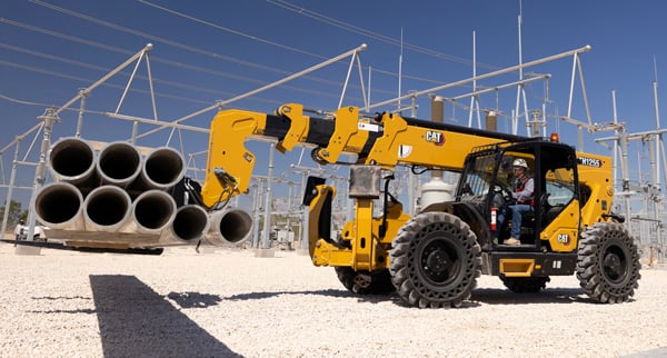 Caterpillar Launches New Telehandlers