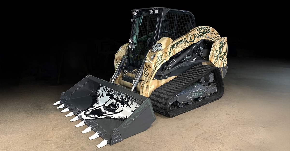 Metallica Inspires New CASE Compact Track Loader