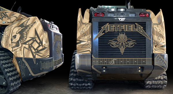 Metallica Inspires New CASE Compact Track Loader