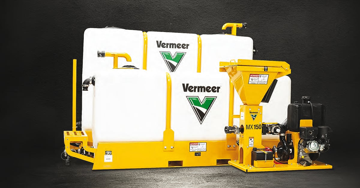 Vermeer Introduces Compact, Efficient MX150 Mixing System