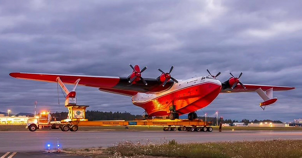 Western Star Transports Martin Mars Bomber