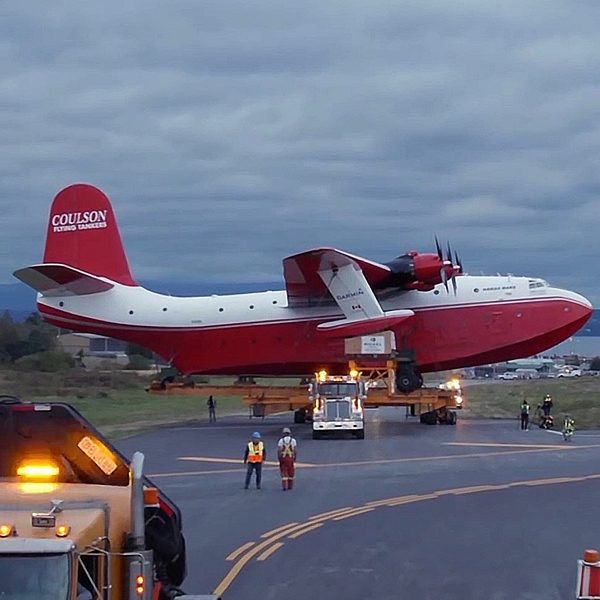 Western Star Transports Martin Mars Bomber