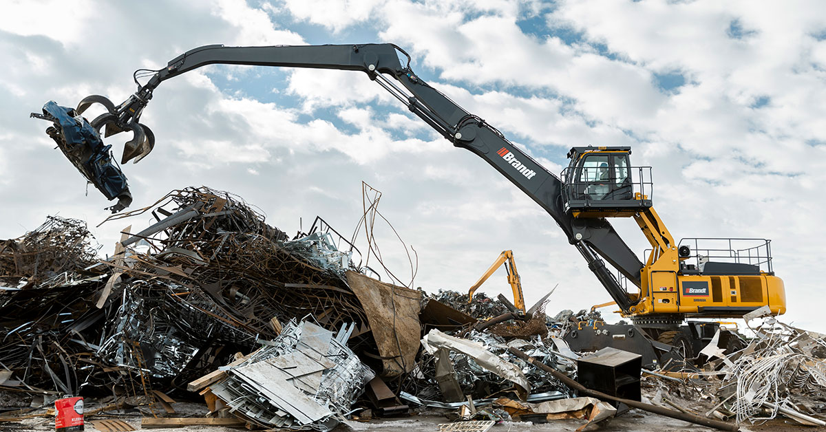 Brandt Introduces New Heavy-Duty Material Handler