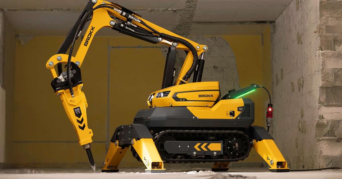 Brokk Introduces New 130+ With Smart Power+
