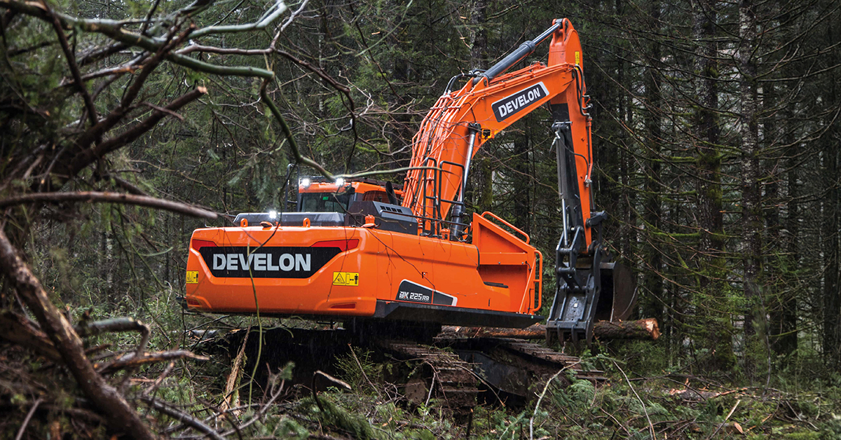 DEVELON Introduces Its Next-Generation Log Loaders And Road Builders
