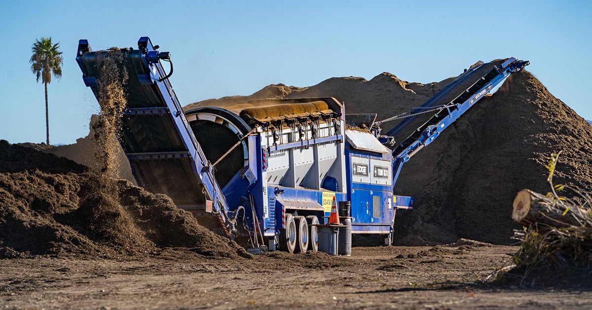 Edge TRM831 Trommel Screen Boosts Productivity For Recycler