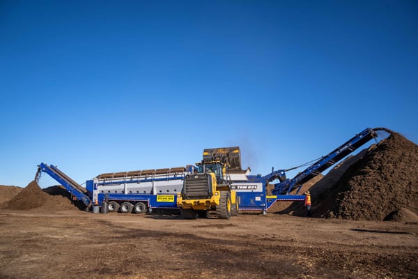 Edge TRM831 Trommel Screen Boosts Productivity For Recycler