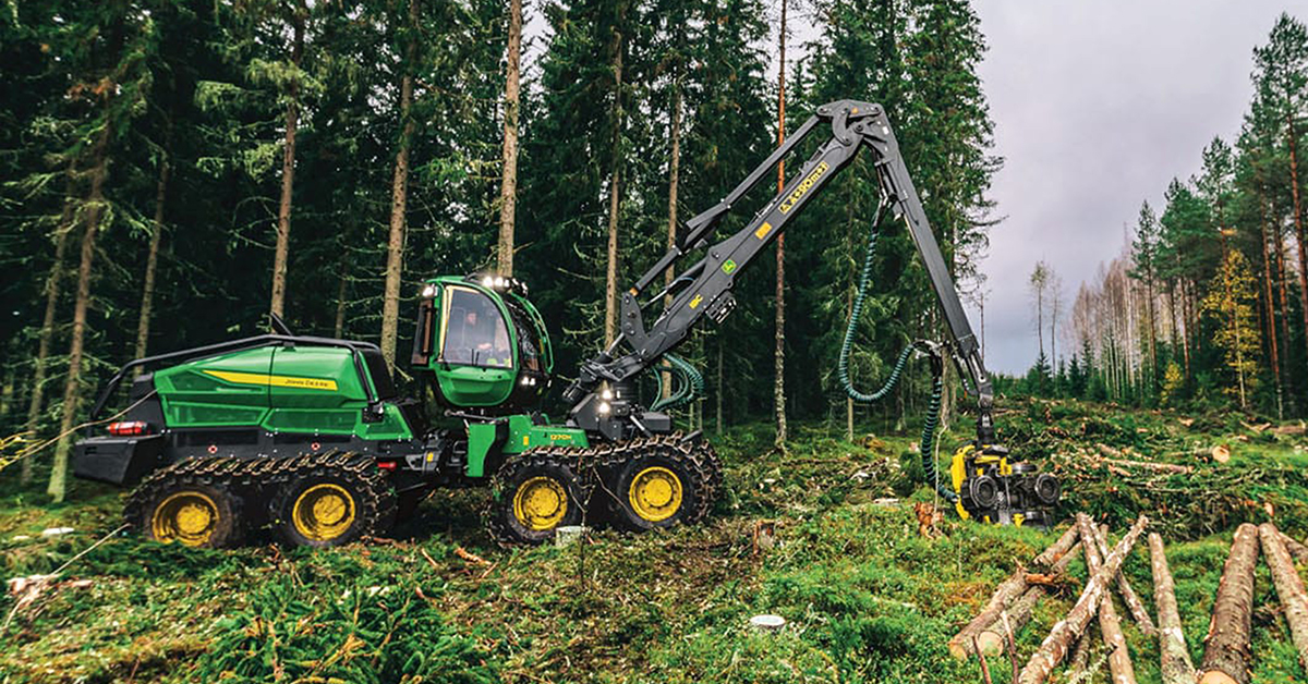 John Deere Launches New H Series Forestry Machines