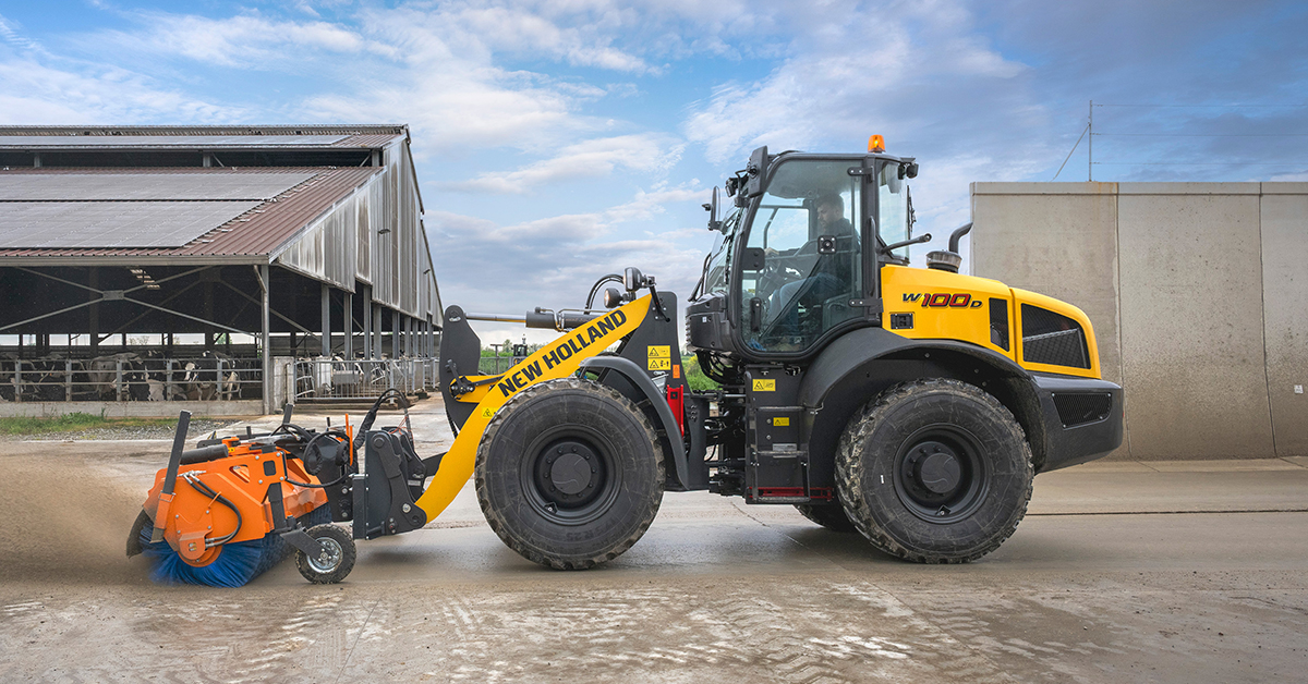 New W100D Compact Wheel Loader From New Holland