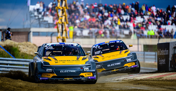 Volvo CE Building Tracks At World RX