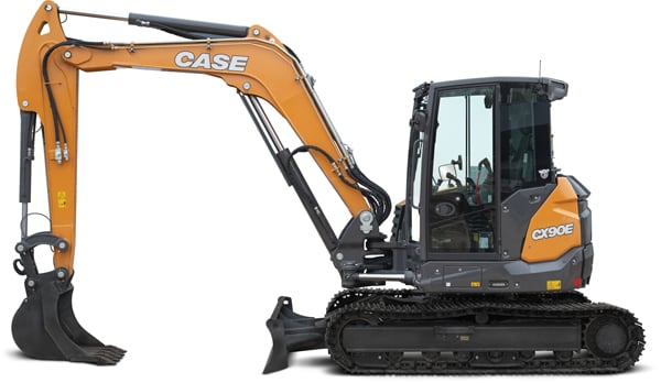 CASE Adds Two New Midi Excavators