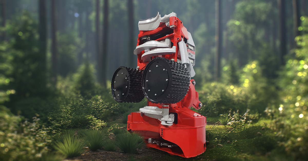 Introducing The 7000XTDS Harvester Head From Quadco and Log Max