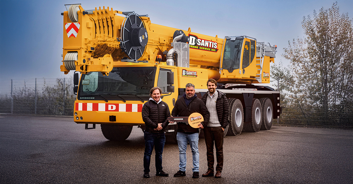 Canadian Crane Service Adds New LTM 1160-5.2 To Fleet