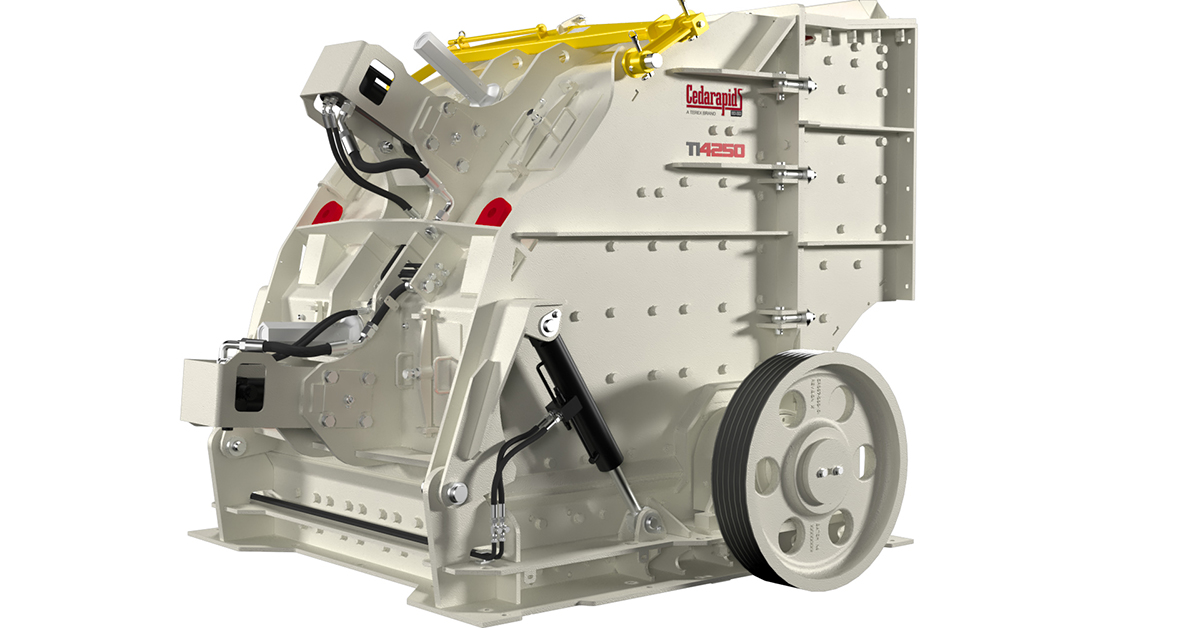 Cedarapids TI4250 Horizontal Shaft Impactor Now Available