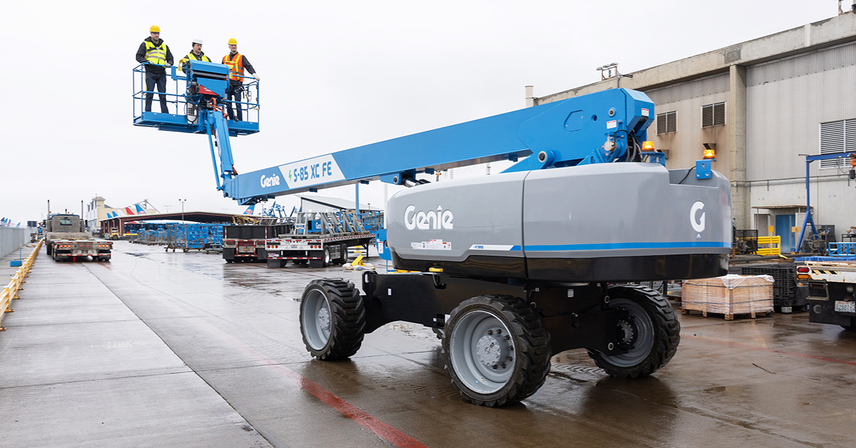 Genie Debuts New Boom Lifts