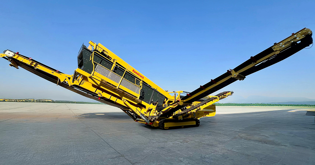 Keestrack Showcases New Machines At Bauma
