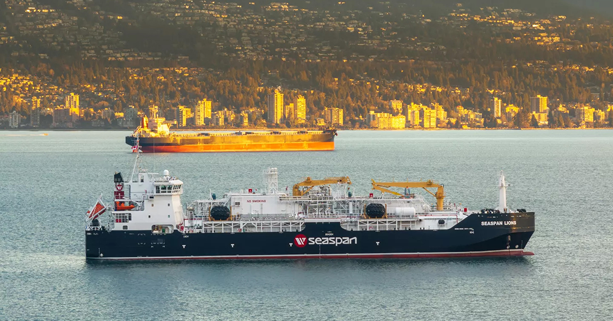 LNG-Powered Ships Can Now Fuel Up At The Port Of Vancouver