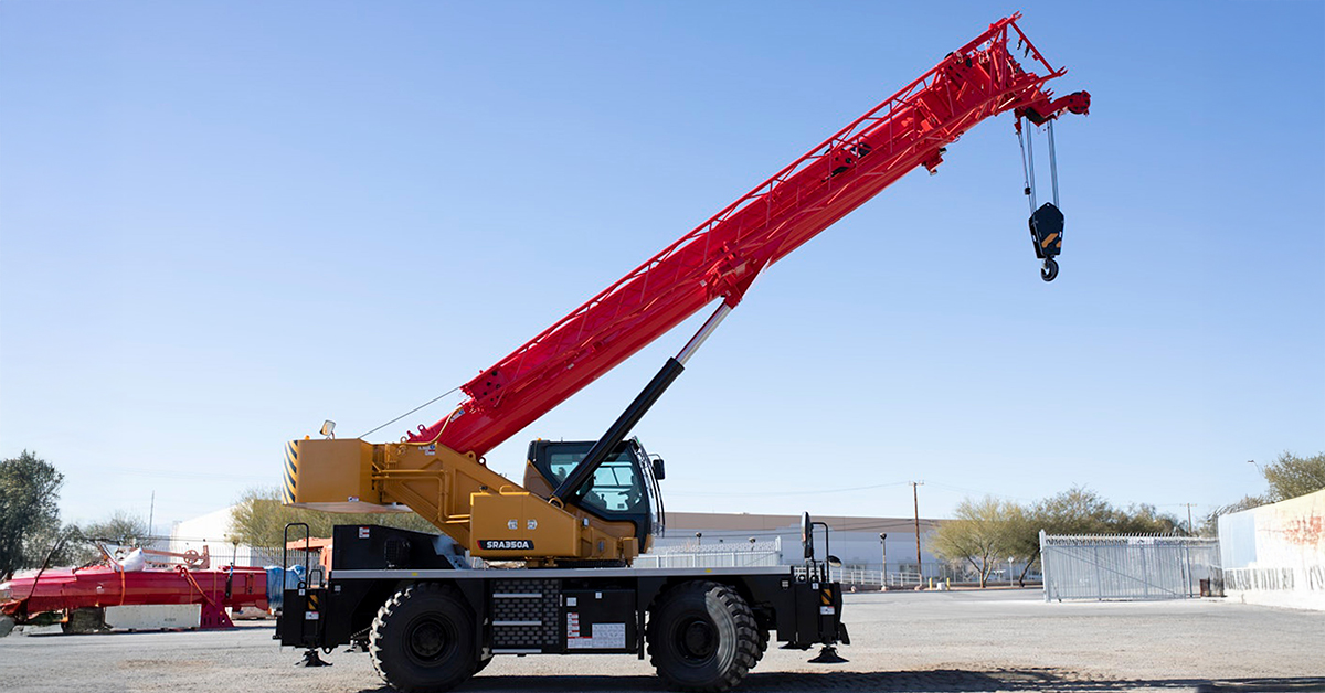 Sany Rough-Terrain Crane Featured In New Operator Program