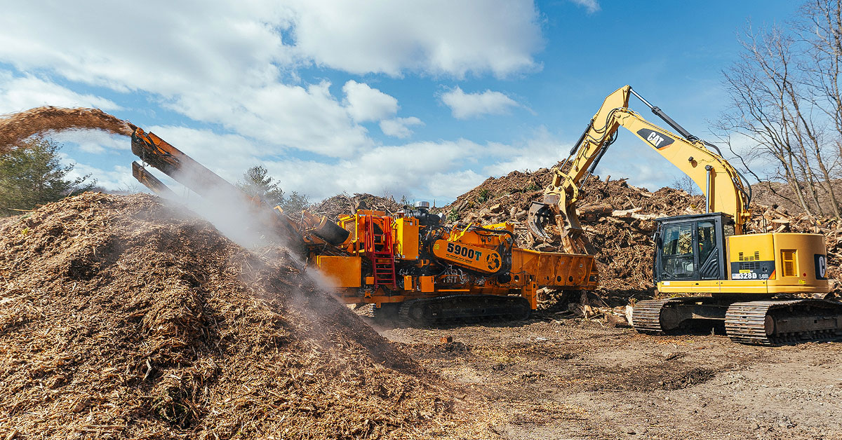 CBI Unveils New 5900T Horizontal Grinder